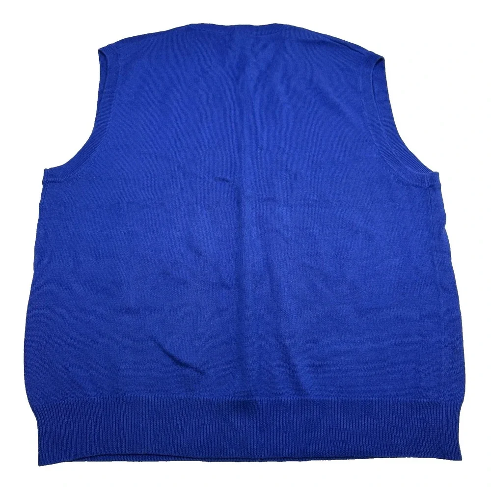 University Of Kentucky UK‎ Wildcats Sweater Vest Men's Size Large Blue Crable CS